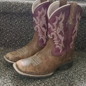 Little girls cowgirl boots